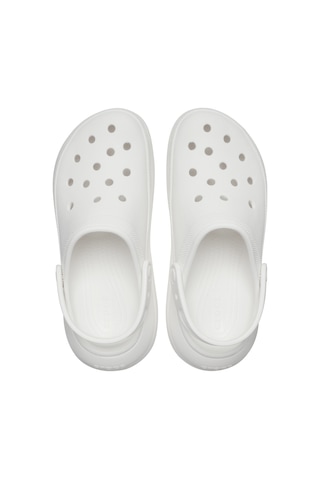 Crocs Classic Crush Clog Kadın Platform Terlik 207521-100 Beyaz