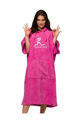 Poncho Pink-Pembe