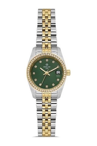 Ql156t-15sg Hislon Kol Saati 22 Mm / Gümüş-gold Gri
