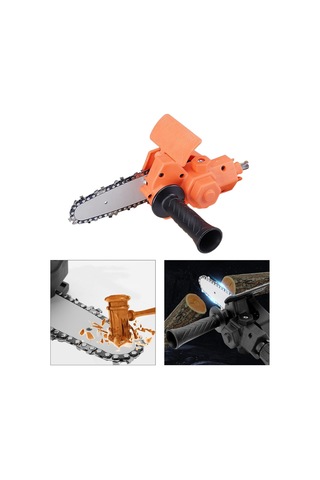 Homyl Taşınabilir Elektrik Ing Makine Zinciri Ağaç Turuncu