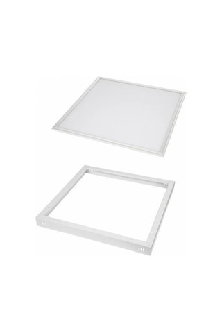 60X60 Günışığı Panel Led Sıva Üstü Trafolu Beyaz - Gri
