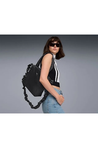 Puma Slouchy Small Shopper Omuz Çantası 09144404 Siyah Siyah