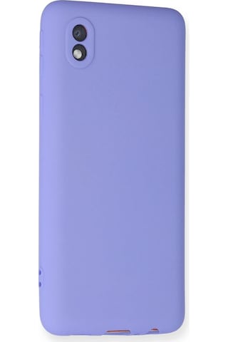 Cosmotex Newface Samsung Galaxy A01 Core Kılıf First Silikon - Lila