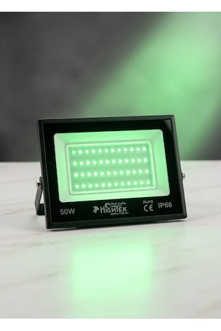 Hightek 50w Yeşil Led Projektör