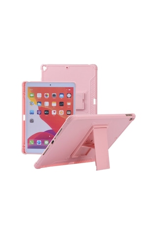 Apple Uyumlu iPad, Pro 3. Ve 4. Nesil 2021 /2022 11 Inç Tablet Kalem Bölmeli Kılıf Silikon Standlı Korumalı Kılıf