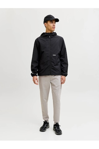 Jack&jones Jcoclub Windbreaker Erkek Ceket 12291187 Siyah
