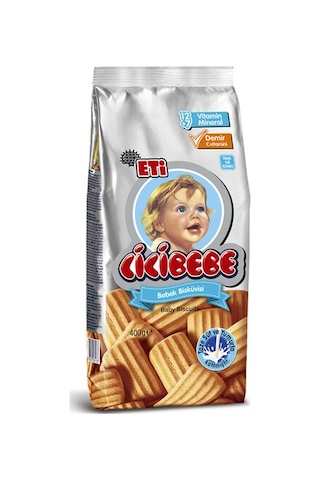 Eti Cicibebe 6+ Ay Bebek Bisküvisi 400 G