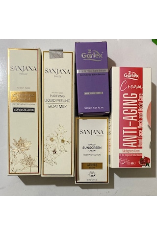 Sanjana Cilt Bakım Seti 5'li