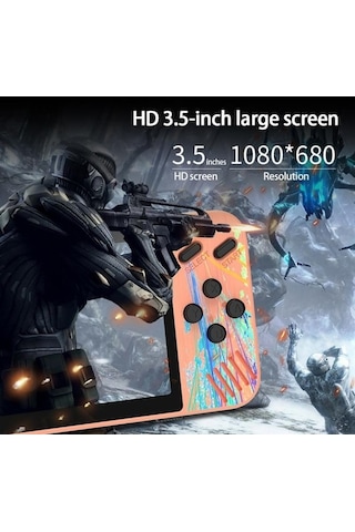 Trendooze Oyunlu Macaron Konsolu G3 El 800 3.5 Hb