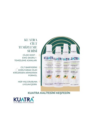 Kuatra Nemlendirici Besleyici Kokusuz Temizlik Jeli 200 ML