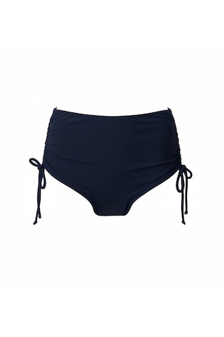 Donlaritta Büyük Beden Yüksek Bel Toparlayıcı Bikini Altı 42-44-46-48-50- 52 Beden Lacivert