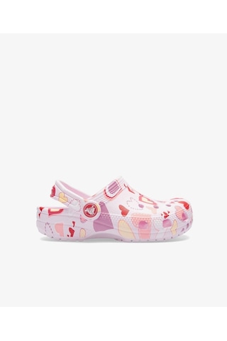 Crocs Classic Vday Clog K Çocuk Terlik Cr209754 Crc.7cı Pembe