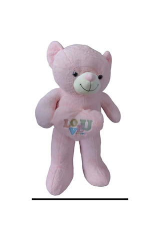 Dev Boy Kalpli Peluş Ayıcık 150 Cm Ultra Yumuşak Büyük Boy Sevgiliye Özel Hediye Ayı Pembe