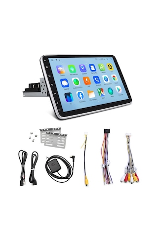 Primat P1002 10.1 Inç 2gb Ram 32gb Hafıza Android Multimedya Player - Qled Ekran - Carplay - 4x65w Çıkış Gücü Arka Kamera  10"