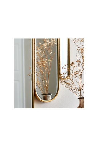 Tr 73x80 Konsol Aynası/lüks Ayna/dekor Aynası/salon Aynası/çerçeveli Duvar Aynası Gold 70 X 80 Diğer