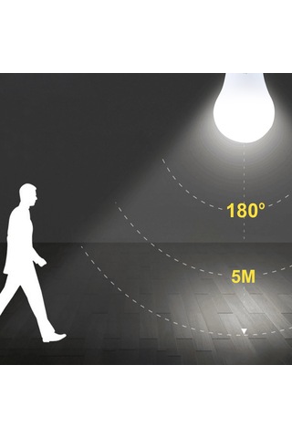 Singree 2 Adet 7w Akıllı Radar Sensörlü Led Ampul, E27/e26 Taban, Gündüz/koyu Otomatik Kontrol, 6000k Beyaz Işık, Ev/ofis İçin Kolay Kurulum Beyaz