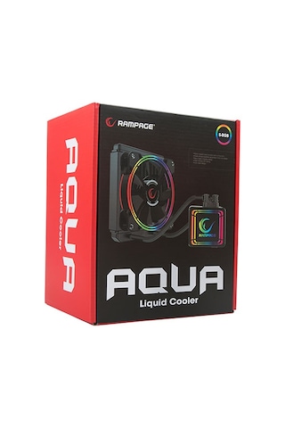 Rampage Aqua 120 Rgb İşlemci Sıvı Soğutma Sistemi 395 x 120 x 27 MM