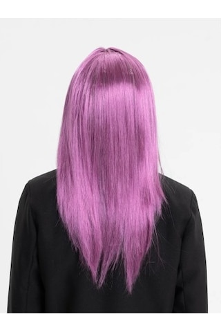 Rose Pembe Düz Kesim Peruk