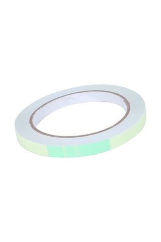 Dianziye 10mm X 10m Yeşil Yeniden Kullanıma Uygun Işık Emici Bant - Su Geçirmez, Yangın Engelleme Özelliğiyle Çevre Dost, 5-6 Saat Işık Verir