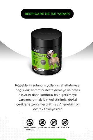Köpek Solunum & Bağışıklık Destek Paketi