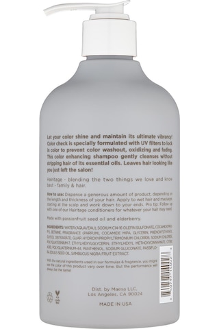 Hairitage Renk Kontrolü ve Bakımı Şampuan 384ML