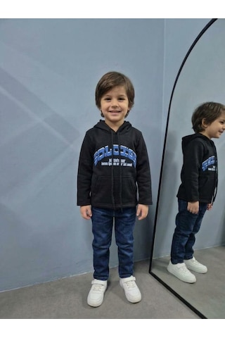 Güneş Kids Çocuk Sweatshirt Siyah