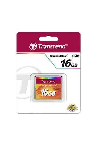 Transcend TS16GCF133 16 GB Compact Flash Hafıza Kartı