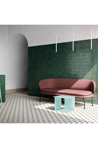 VitrA 10x10 Retromix Fon Zümrüt Yeşil Parlak Duvar Karosu K948422