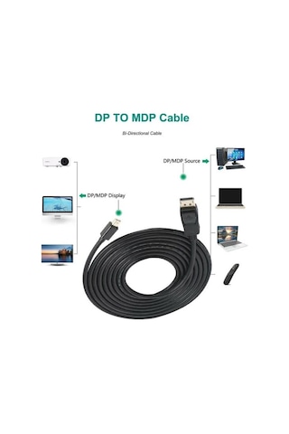 1.5 Metre Mini Displayport To Displayport Kablosu Dp To Mdp