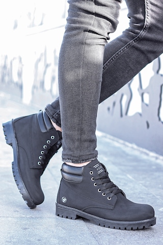 Vojo Arex Suya Dayanıklı Casual Kışlık Erkek Bot 267800001819 901 Siyah-nubuk Siyah-nubuk