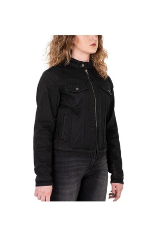 Thebikerjeans Black Ice Korumalı File Motosiklet Kot Montu Kadın