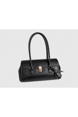 Housebags Jardin Elegance New Trend Omuz Çantası Siyah