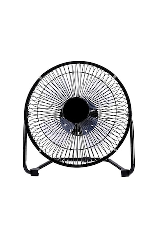 Fortunelane Usb Tahta Fanı, 4 Metal Bıçaklı, Ultra Sessiz, 360 Ayar, Kişisel Soğutma, Bilgisayar Soğutucu, Mavi