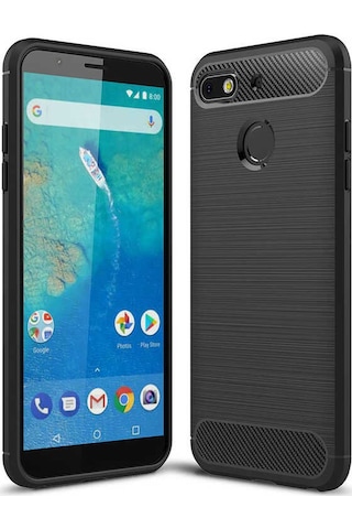 General Mobile 8 Go Kılıf Zore Room Silikon Kapak Gri