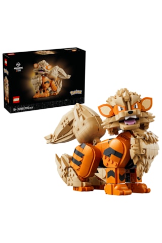 LEGO® Pokémon™ Arcanine 72160 - Yetişkinler için Duruşu Ayarlanabilir Figür İçeren Yaratıcı Model Yapım Seti (1190 Parça)