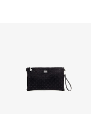 Portföy Çantası Kadın Silver Polo Sp1034-m158 Sılver Polo Portföy & Clutch Siyah-siyah