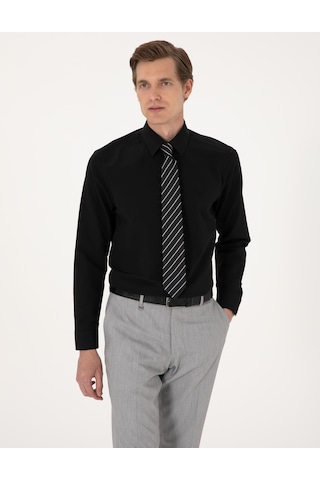 Pierre Cardin Erkek Siyah Gömlek Basic 50316734-vr046 Siyah