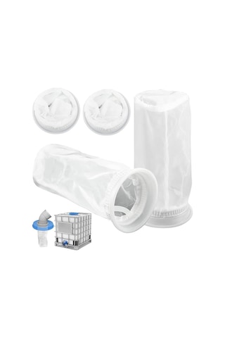 1000 Litrelik Ibc Yağmur Suyu Tankı İçin 4 Adet Naylon Ibc Filtre, Naylon Filtreler