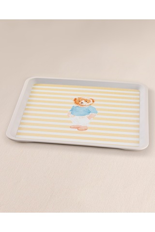 Madame Coco Philip Bear Kare Tepsi 1kteps199432,5x32,5x1,5 Cm-sarı