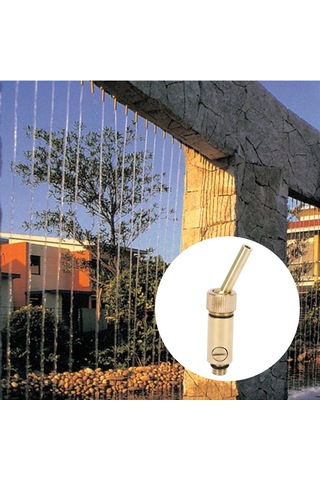 Gajeena Bakıcı Bahçe M10 Bakır Su Fıskiyesi, Ayarlanabilir Valfli Peyzaj Sprinkler, Müzik Fontanı Ve Manzaralar İçin Dış Vida Bağlantılı