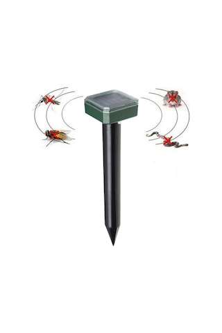 Hallow H33964S Ultrasonik Köstebek Kovucu Siyah