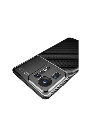 Xiaomi Mi Mix 4 Kılıf Karbon Silikon Case