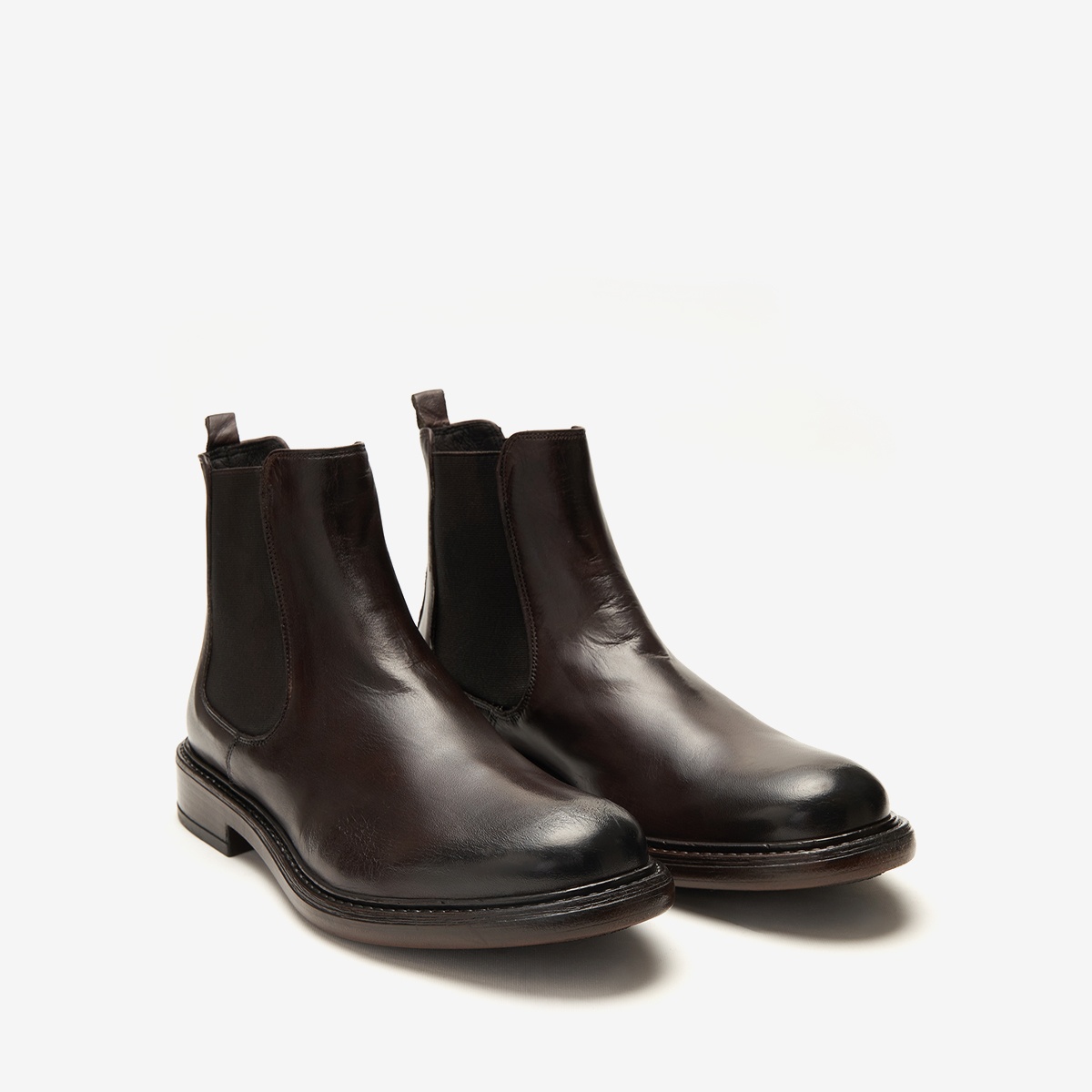 Castagno Bot Erkek 9825 Exton Soft Chelsea Boot Kahverengi