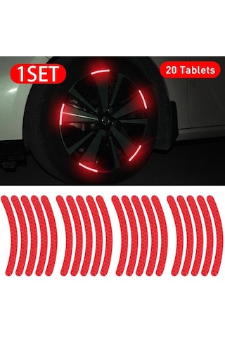 Kırmızı Evrensel Araba Yansıtıcı Bant Uyarı Işareti Yansıtıcı Açık Uyarı Şerit Aksesuarları Bmw Için Dış Araba Kapı Çıkartmalar