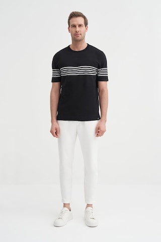 Cazador Erkek Bisiklet Yaka Triko Tshirt 30400 Siyah Siyah