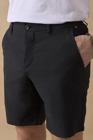 Braccas Erkek Siyah Jogger Fit Şort Siyah