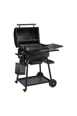 Igrıll Barbekü Hub 515 Mm Kömürlü Mangal Siyah