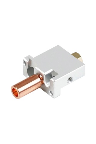 V400 3d Yazıcı Hotend Nozul Ekstruder Parçaları Baskı Kafası Pirinç Isı Bloğu Boğazı Bakır Kaplama