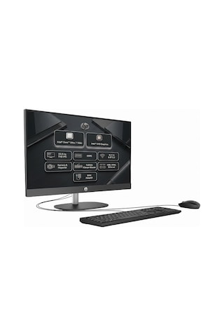 Hp Proone 240 G10 D36C6ET Ultra 7 155U 16 GB 512 GB SSD 23.8" Freedos AIO Masaüstü Bilgisayar