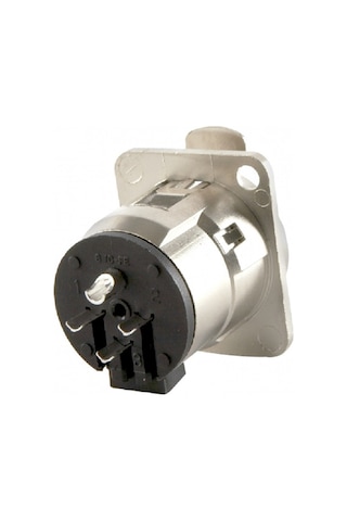 Switchcraft E3fsc Xlr Dişi 3-pin Metal Şase Tipi Konnektör 10'lu